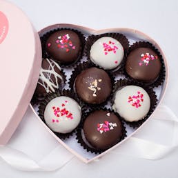 Valentine's Cruffle Heart Gift Box - 10 Piece