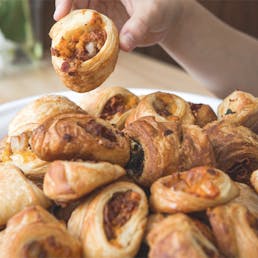 Large Aussie Brekkie Rolls - 4 Pack