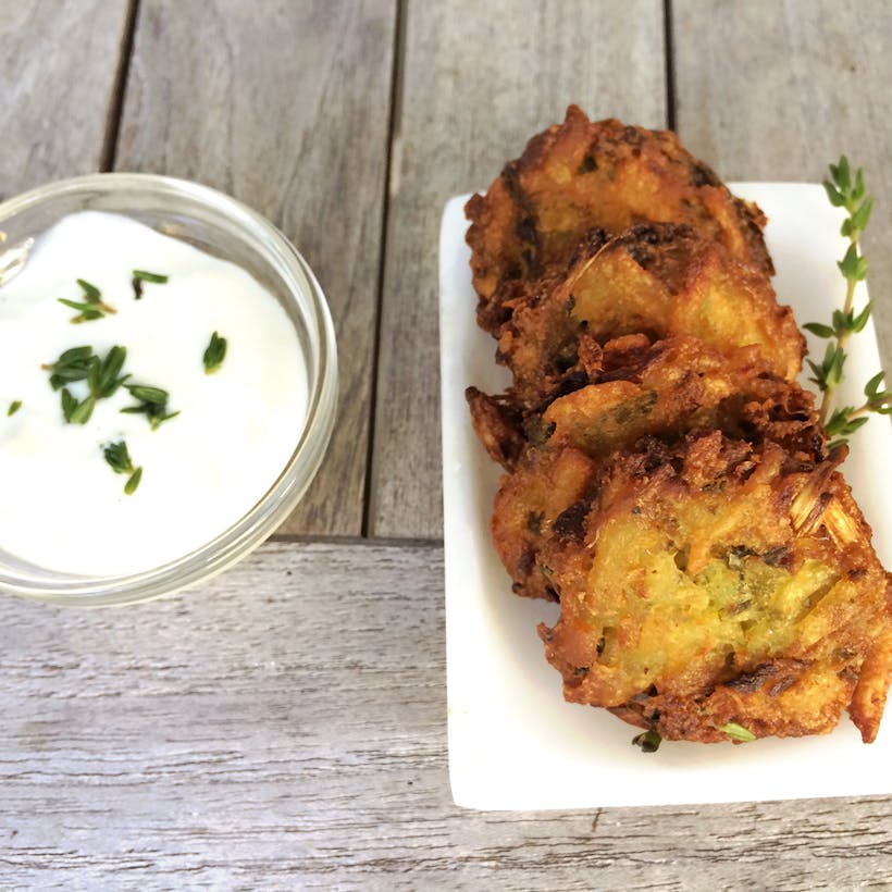 Large Artichoke Latkes