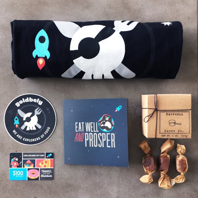 Food Explorer Gift Box + $100 Gift Card