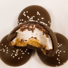 Gold Marshmallow Cloud Cookies - 20 Pack
