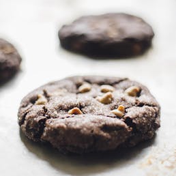 Chocolate Peanut Butter Porter Cookies