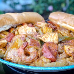 World Famous Shrimp & Swordfish Tray for 4