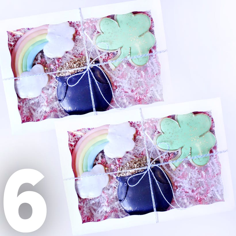 Lucky Charms Cookie Gift Box - 6 Pack
