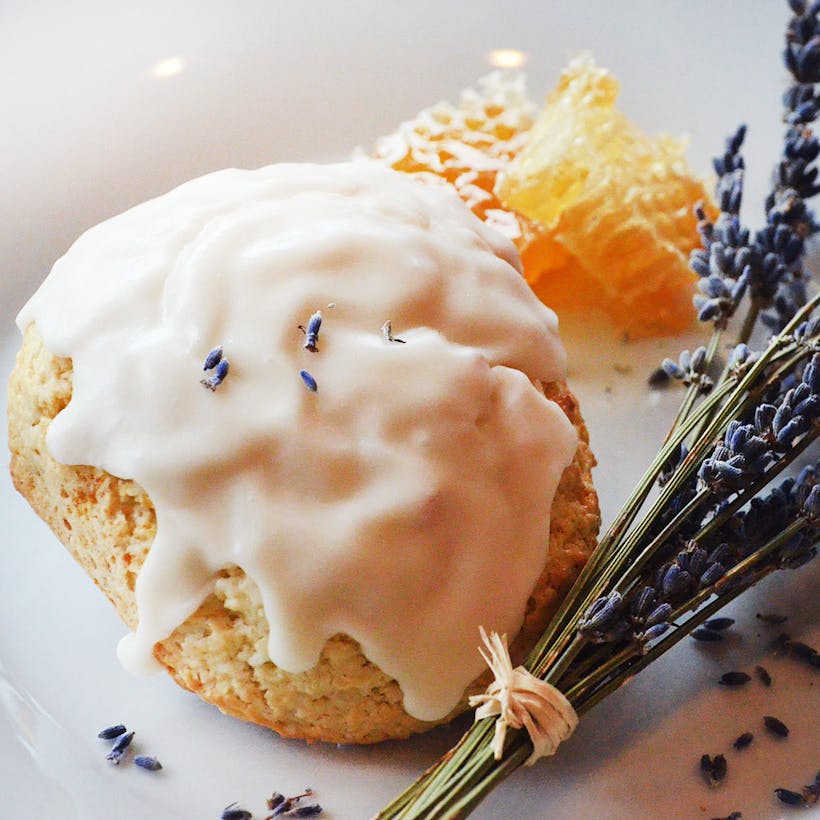 Honey Lavender Scones