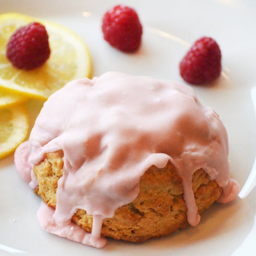 Raspberry Lemon Scones
