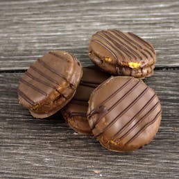 Peanut Butter Sandwich Cookies - Milk Chocolate