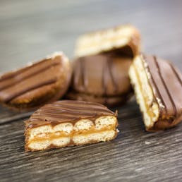 Peanut Butter Sandwich Cookies - Milk Chocolate