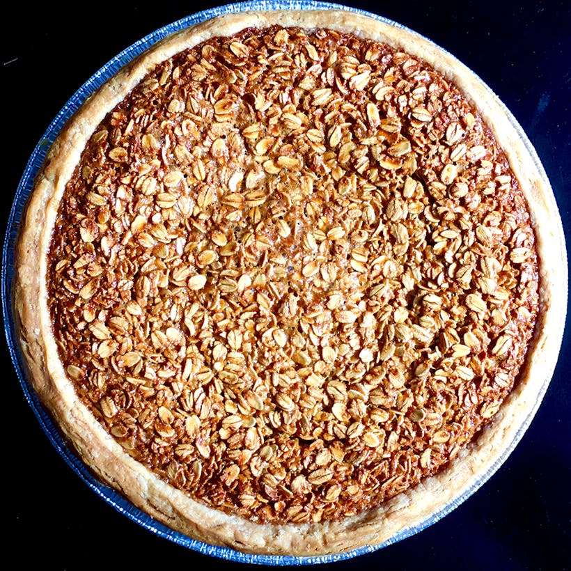 Black Bottomed Oat Pie