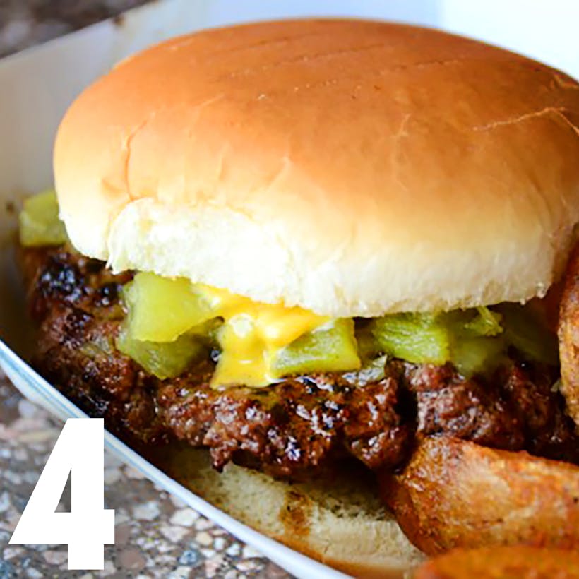 Hatch Green Chile Cheeseburger Kit - 4 Pack