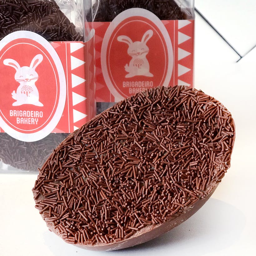 Brigadeiro Eggs