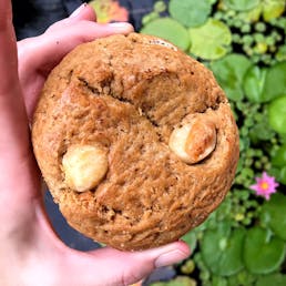 White Chocolate Macadamia Nut Giant Cookie