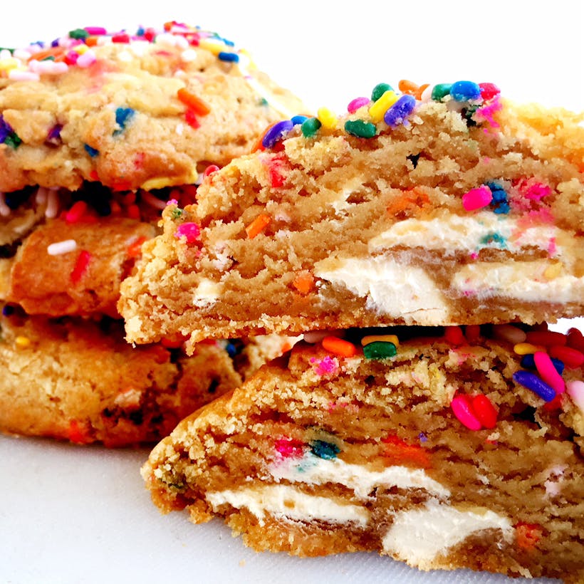 Birthday Cake Giant Cookie