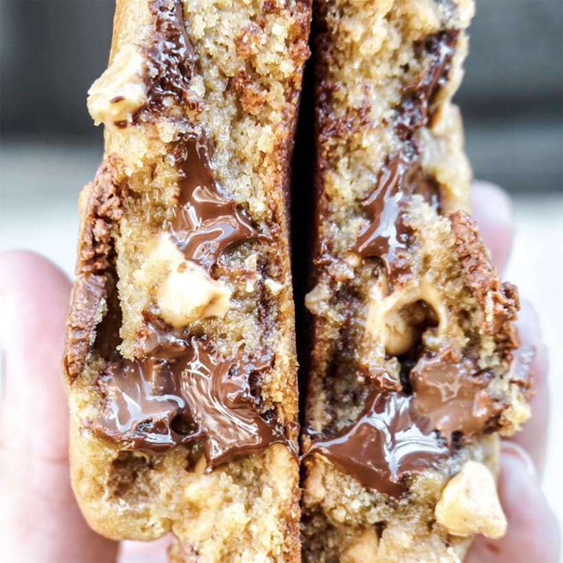 Chocolate Chip Peanut Butter Jumbo Cookies
