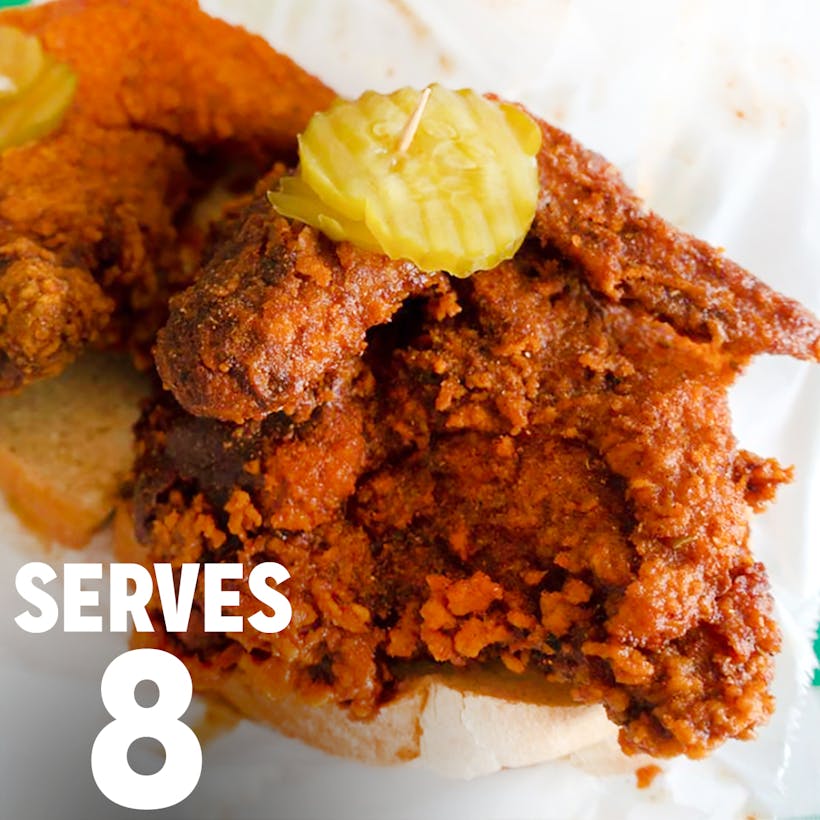 Nashville Hot Chicken - Serves 8