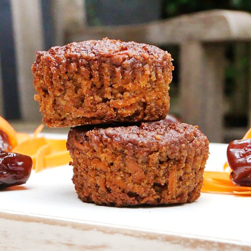 Paleo Gluten-Free Carrot Cake Muffins