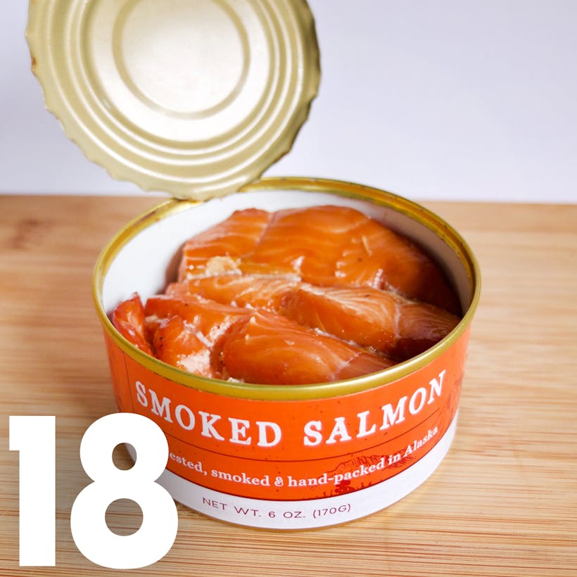 Smoked Coho Salmon - 18 Cans