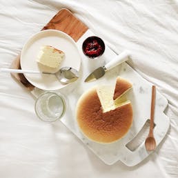 Bouncy Japanese Cheesecake