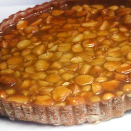 Honey Caramel Macadamia Nut Tart