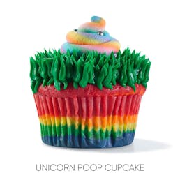 Unicorn Poop Cupcakes