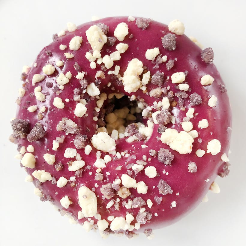 Blueberry Crumble Cake Donuts - 12 Pack