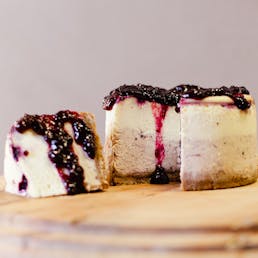 Montana Huckleberry Cheesecake