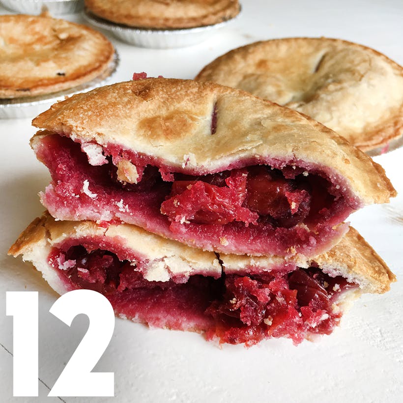 Cherry Frisbie Mini Pie - 12 Pack