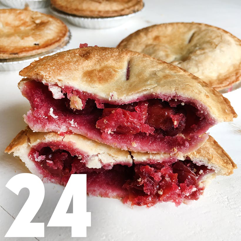 Cherry Frisbie Mini Pie - 24 Pack