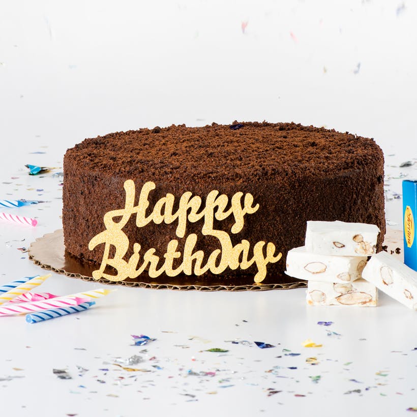 Gold Birthday Cake Pack