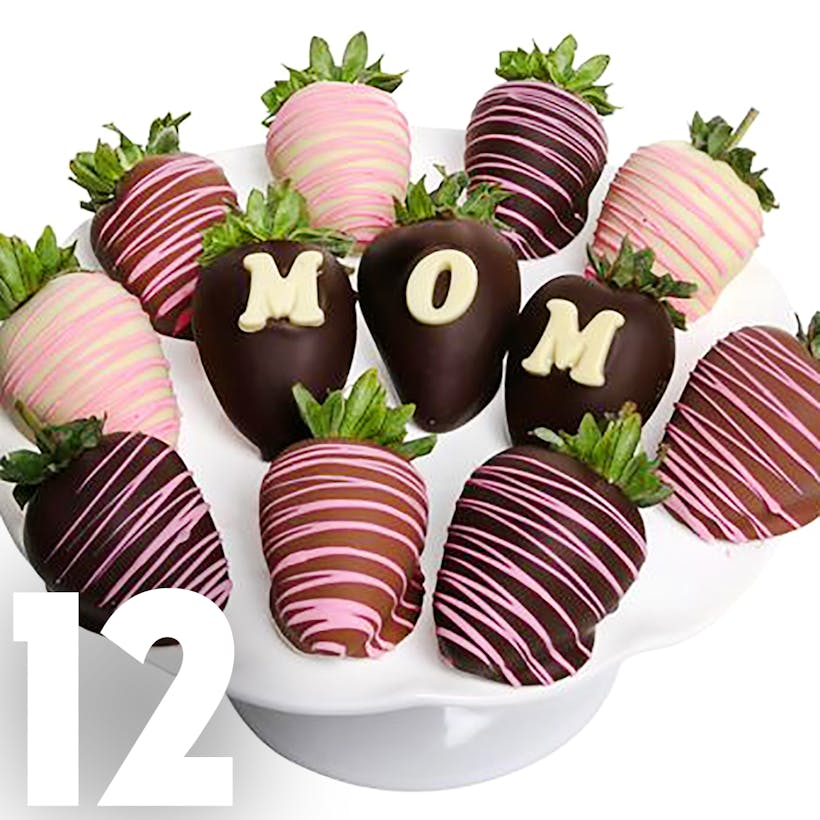 Mother's Day Chocolate Covered Strawberries - 12 Pack