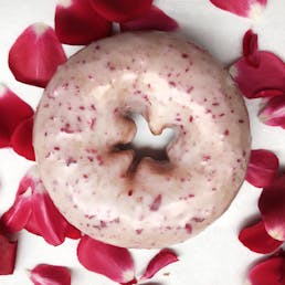 Chocolate Rose & Rose Petal Cake Doughnut Combo - 12 Pack
