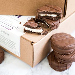 Chocolate Covered Sandwich Cookies