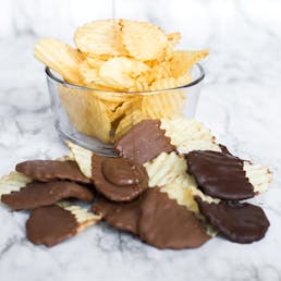 Chocolate-Covered Potato Chips