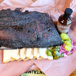 Texas BBQ Sampler - Brisket, Kreuz Sausage & Pit Ham
