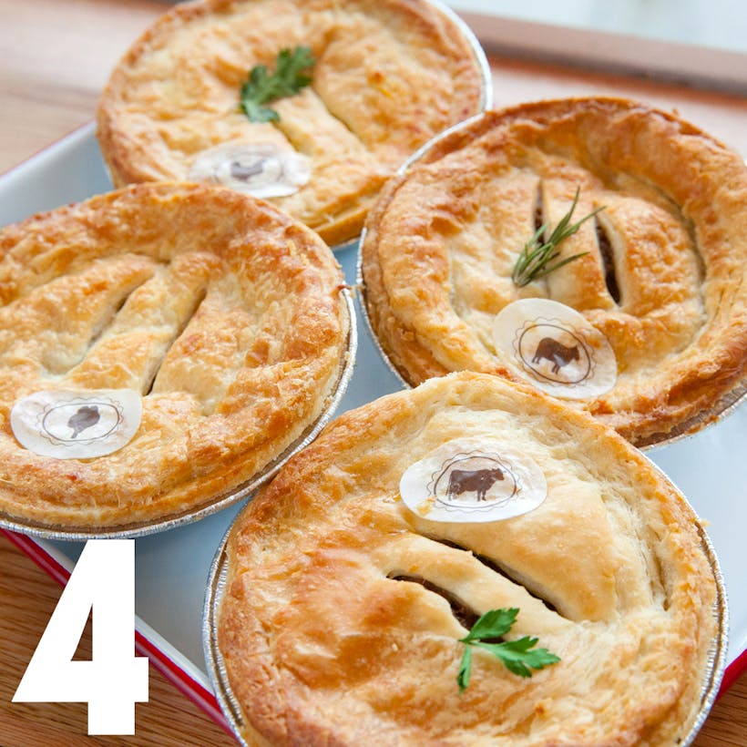 Dad's Beef & Chicken Aussie Pies - 4 pack