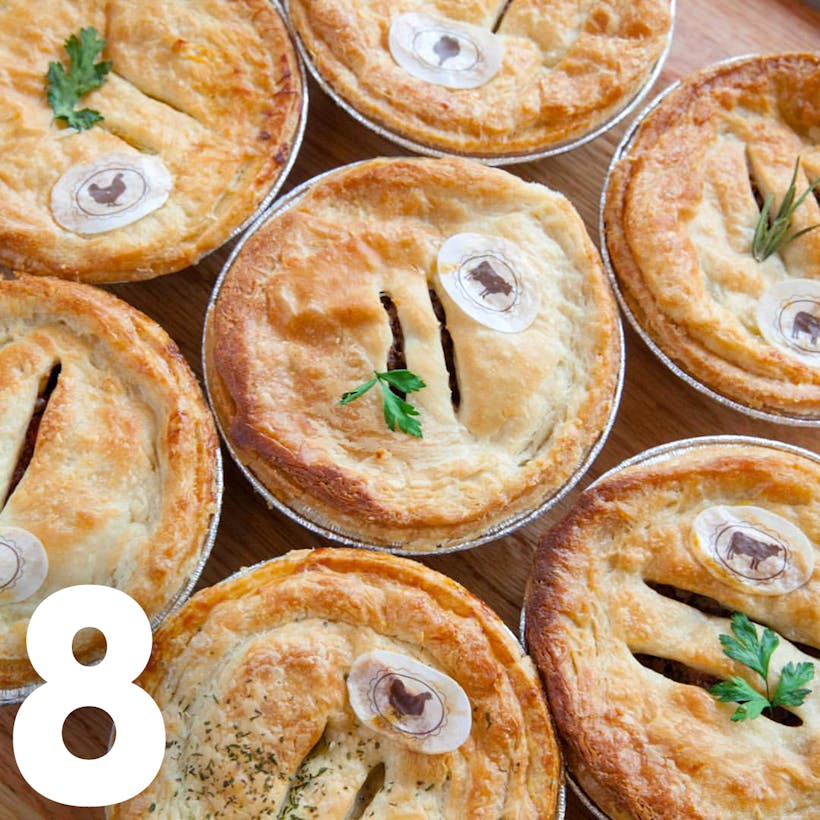Dad's Beef & Chicken Aussie Pies - 8 pack