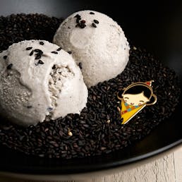 Black Sesame Ice Cream - 6 Pints