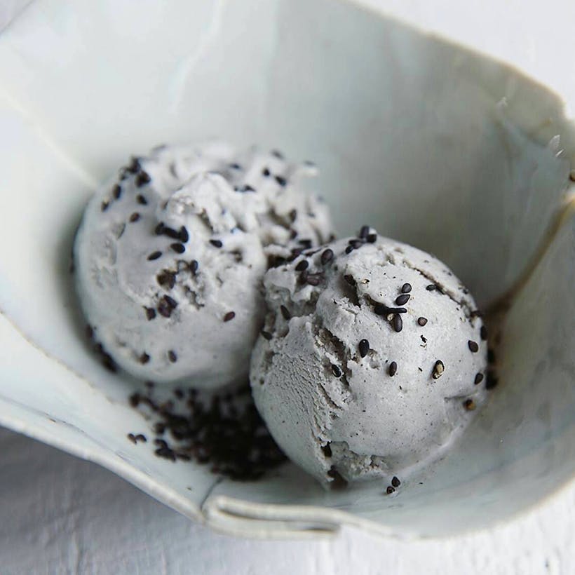 Black Sesame Ice Cream - 6 Pints