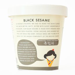 Black Sesame Ice Cream - 6 Pints