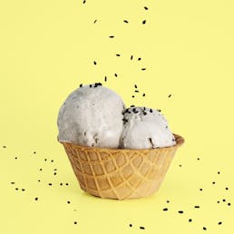 Black Sesame Ice Cream - 6 Pints