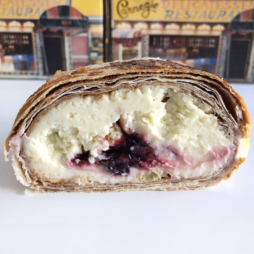 Cherry Cheese Strudel