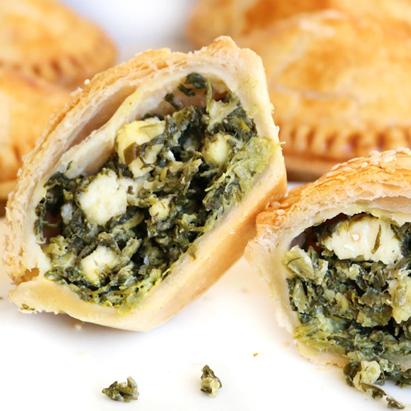 Spinach & Feta Hand Pies by Panbury's Double Crust Hand Pies Goldbelly
