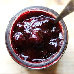 Giant Butterhole Biscuits + Bow Hill Blueberry Jam