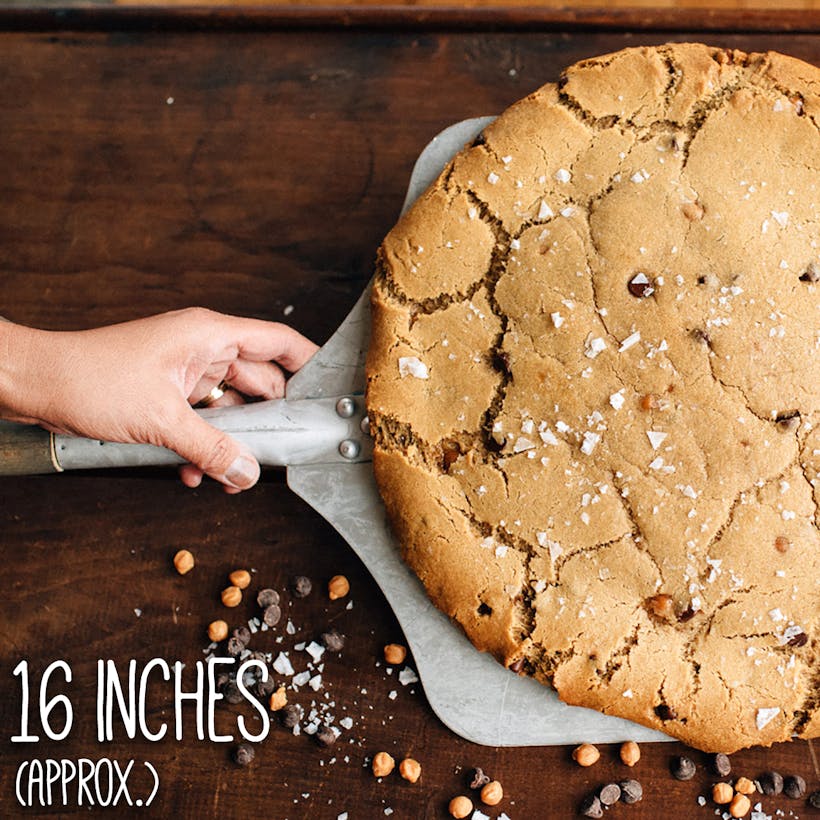 Giant 5lb Sea Salt Caramel Chocolate Chip Cookie by T-Rex ...