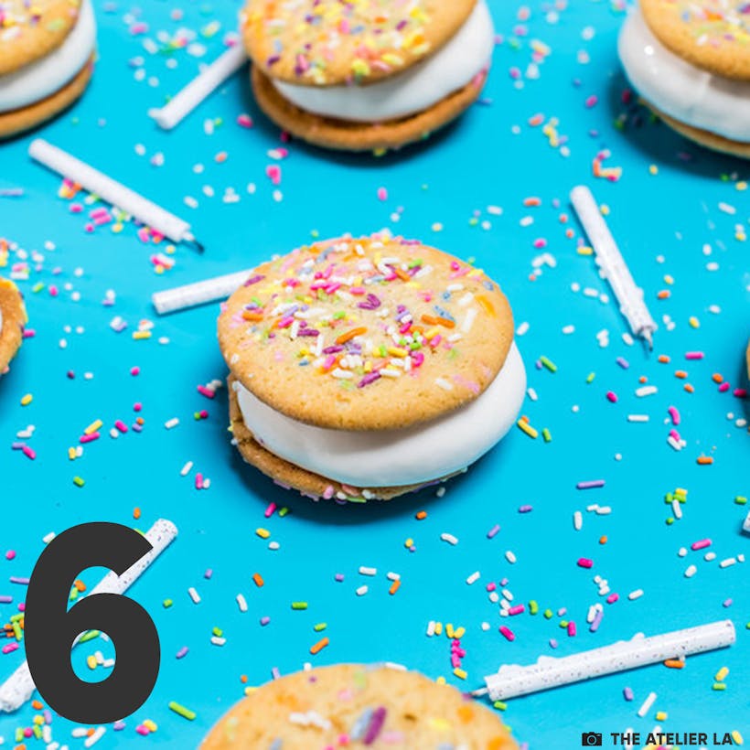Birthday Cake Ice Cream Sammie - 6 Pack