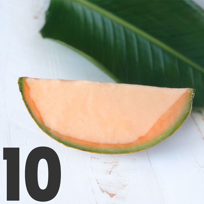Cantaloupe Sorbet Wedges - 10 Pack