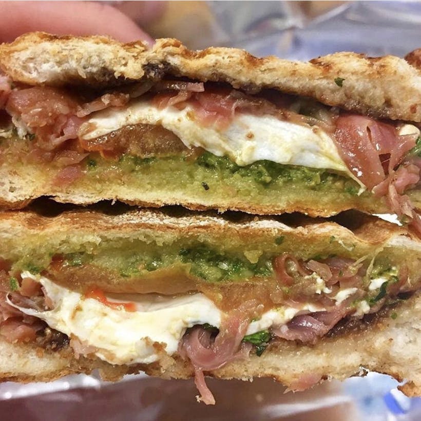 #21 - Prosciutto, Mozzarella, Tomato, Pesto Panini - 4 Pack