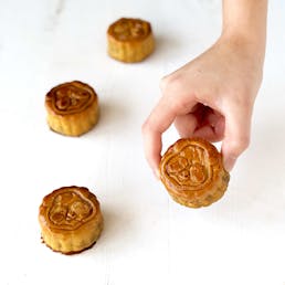 Mini Panda Mooncake Gift - 4 Pack