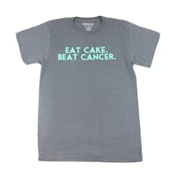 Eat Cake. Beat Cancer. Cake + T-shirt Combo