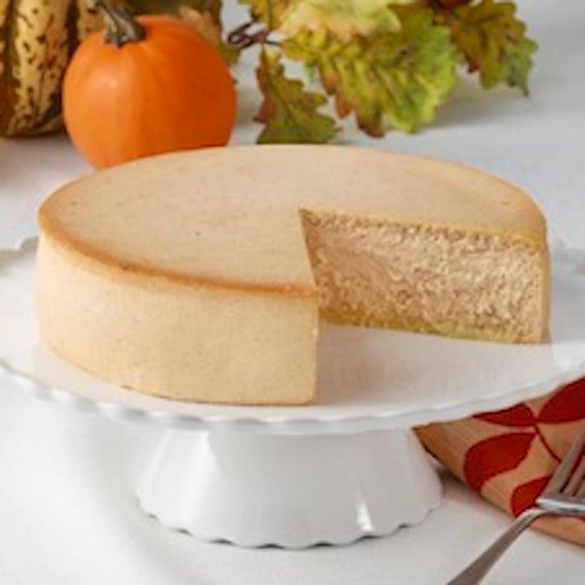 Junior's Pumpkin Cheesecake